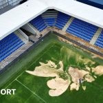 AFC Wimbledon: Plus de 100 000 litres d'eau évacués du stade