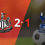 Con la mínima diferencia, Newcastle United venció a Tottenham por 2 a 1
