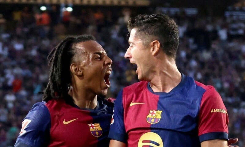 Lewandowski strike earns Barca win over Athletic Bilbao