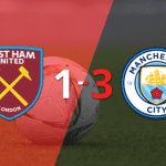 Triplete de Erling Haaland en el triunfo de Manchester City ante West Ham United por 3-1