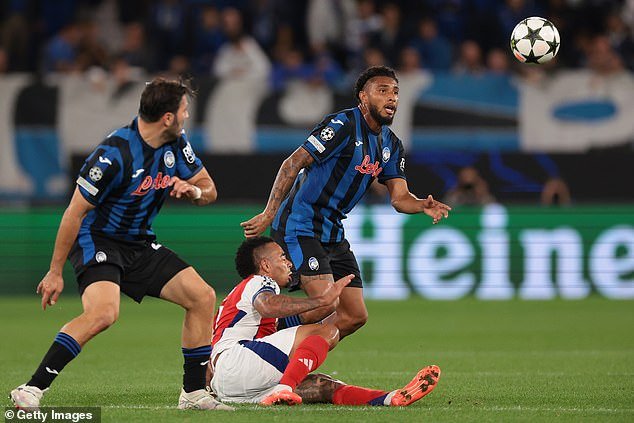 Ederson, joueur de l'Atalanta