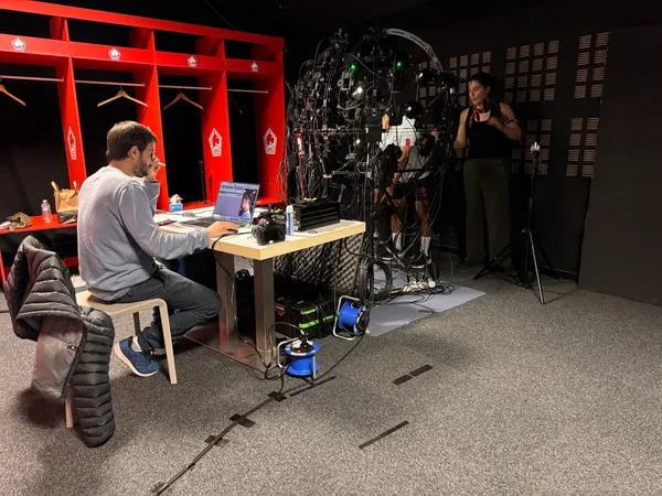 La session de motion capture pour EA Sports FC 25