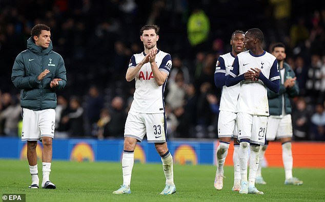 Glenn Hoddle critique la défense de Tottenham