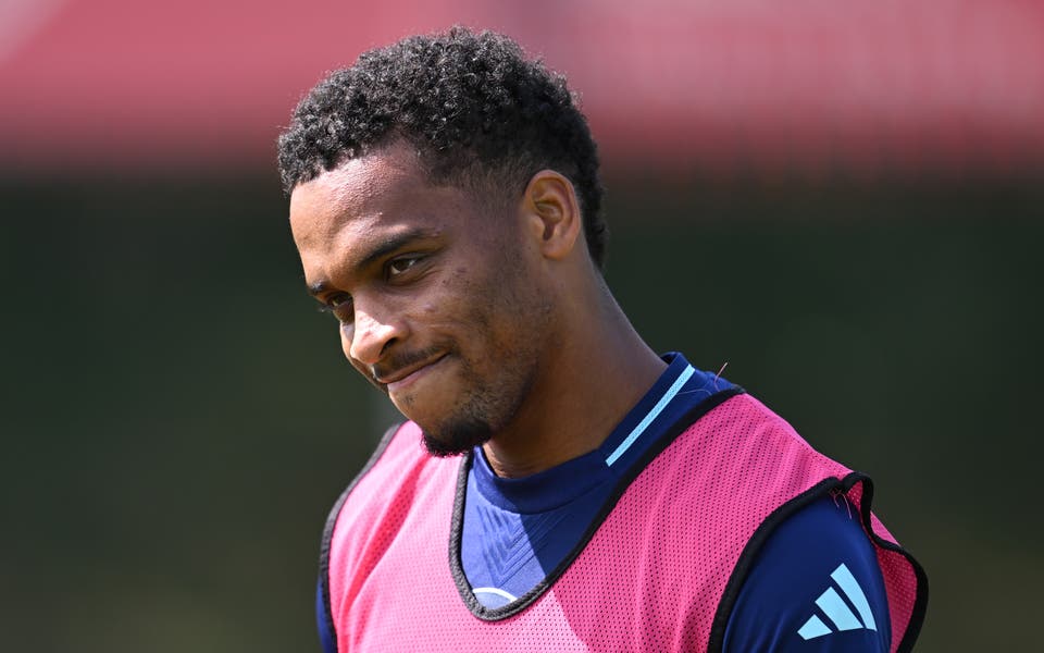 Jurrien Timber lors d'un entraînement