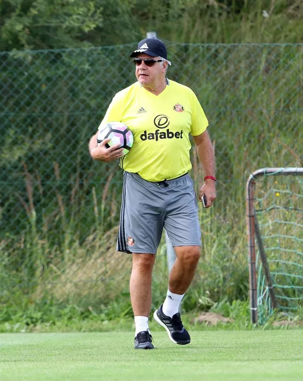 Sam Allardyce lors de ses jours en tant qu'entraîneur de Sunderland