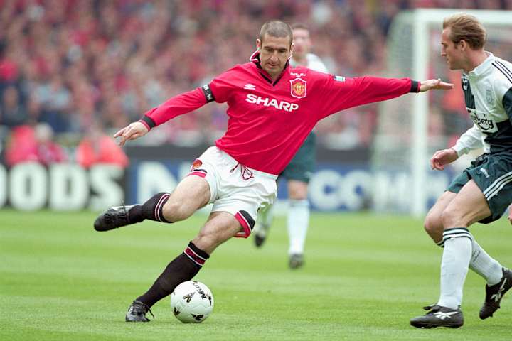 Joueur de football français Eric Cantona