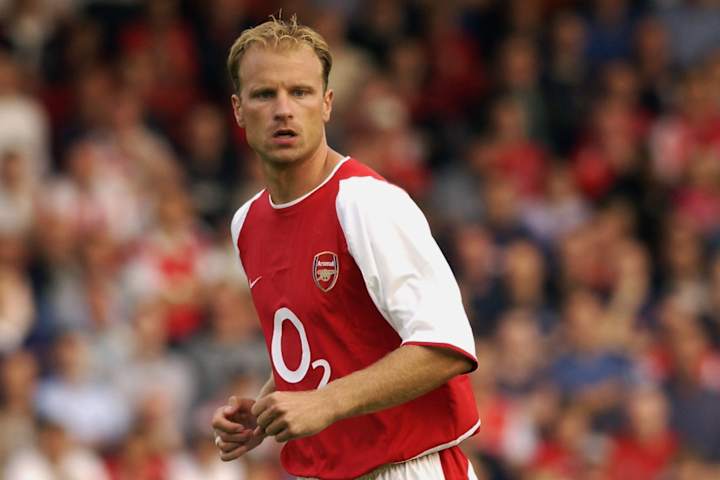 Dennis Bergkamp de l'Arsenal