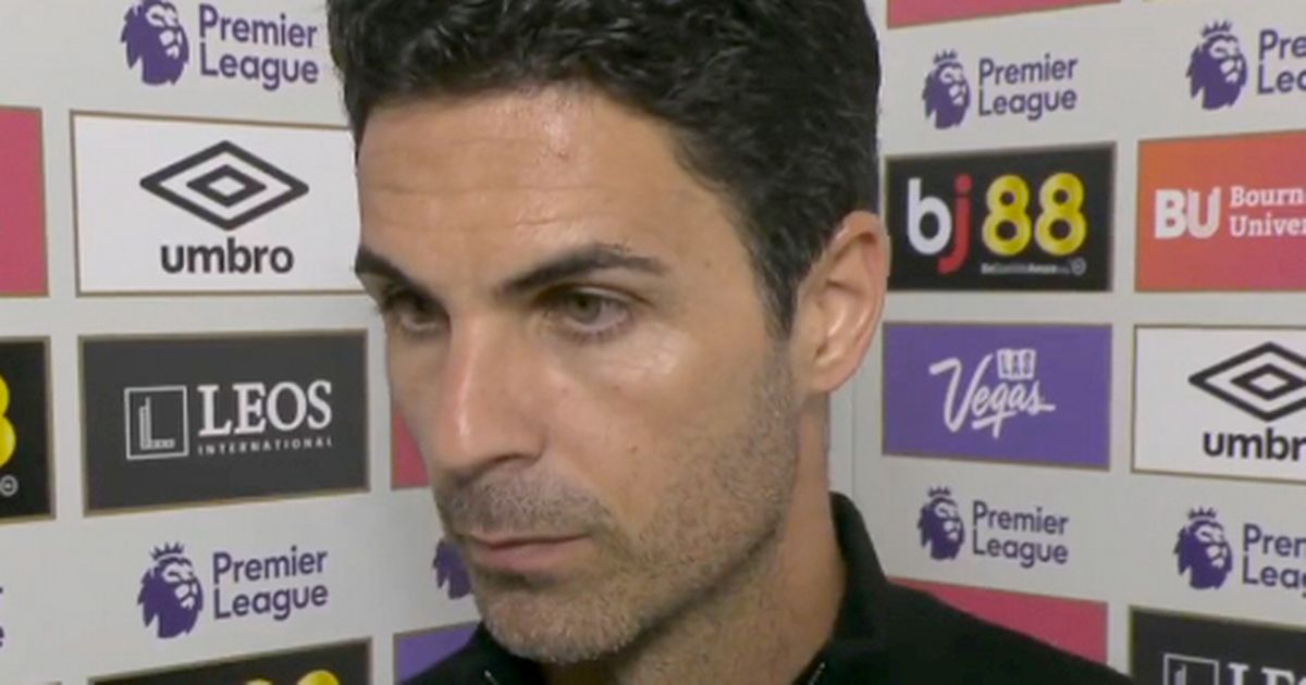 Arteta réagit au carton rouge de Saliba contre Bournemouth