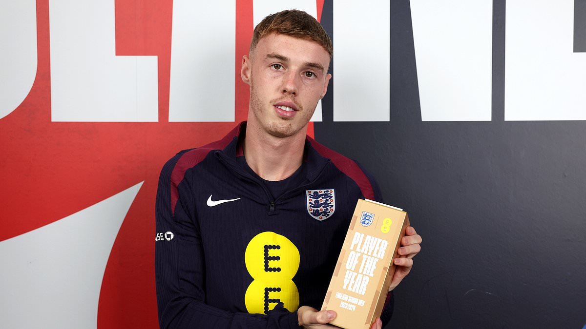 Cole Palmer nommé Joueur de l'Année d'Angleterre 2023-24