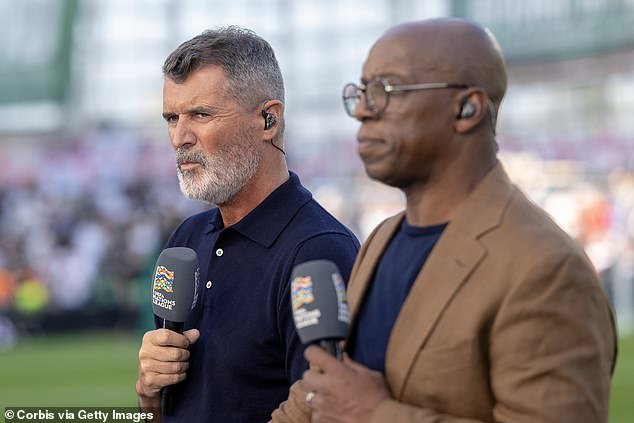 Roy Keane, reconnu pour son franc-parler à la télévision.