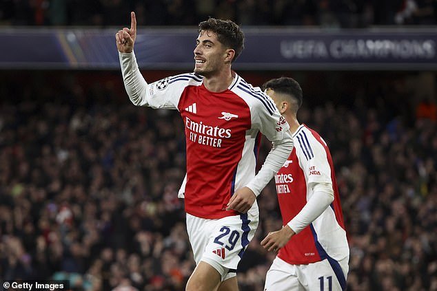 Kai Havertz a surmonté ses débuts difficiles pour devenir l'attaquant phare d'Arsenal.