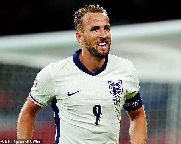 Cole Palmer près de Harry Kane