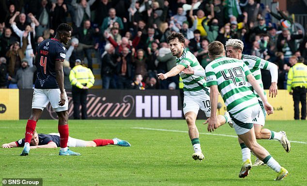 Kuhn then sent the travelling support wild with his late intervention