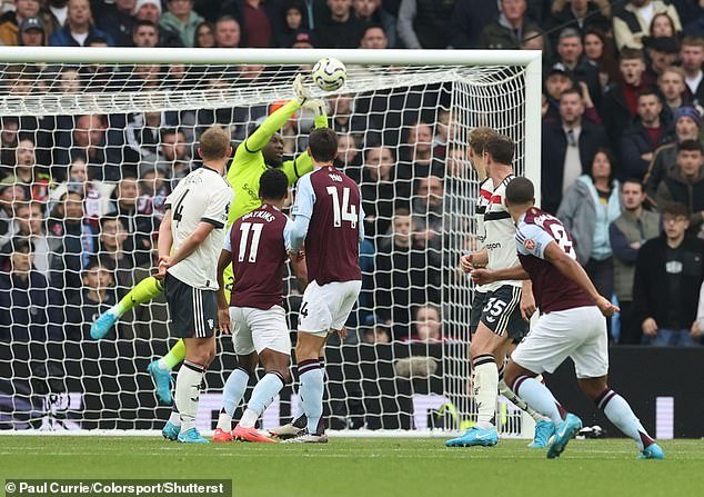 Le gardien de United, Andre Onana, a dénié plusieurs occasions à Villa.