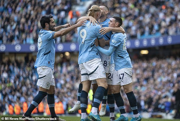 Manchester City cette saison en Premier League