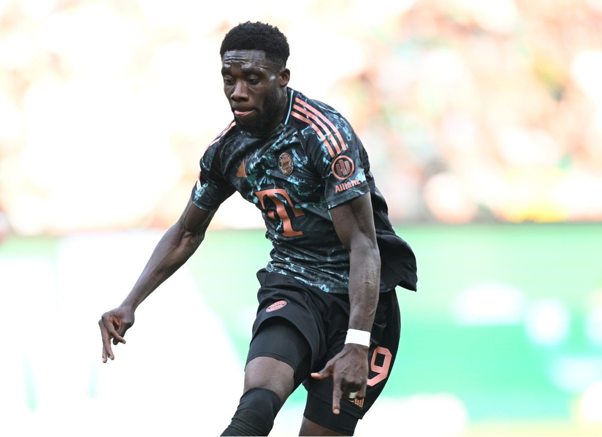 Alphonso Davies avec le Bayern Munich