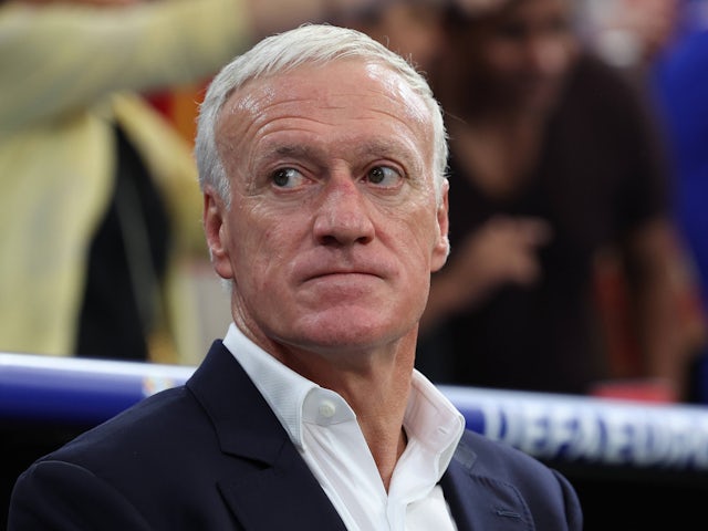 Didier Deschamps, entraîneur de la France lors de la demi-finale des Championnats d'Europe - 9 juillet 2024.