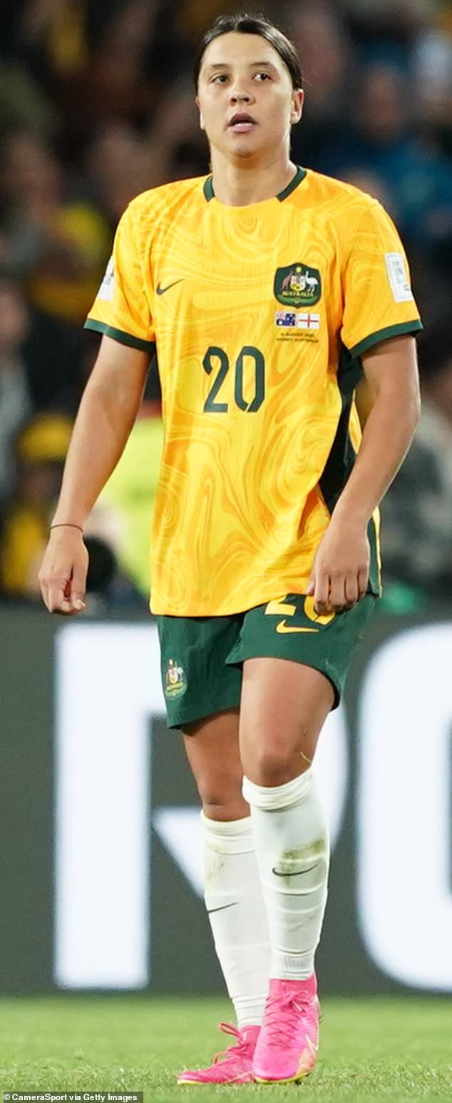 Matildas skipper Sam Kerr