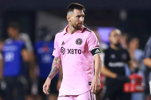 Lionel Messi en action avec l'Inter Miami