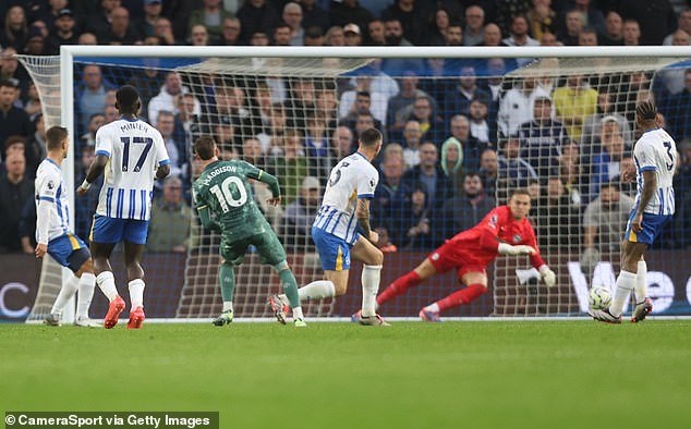 James Maddison a marqué le deuxième but