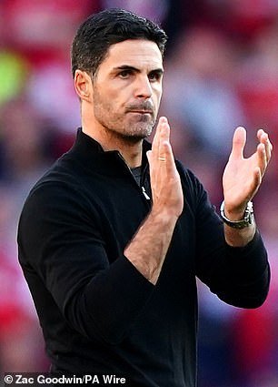 Mikel Arteta, entraîneur d'Arsenal, désireux de recruter des jeunes prometteurs