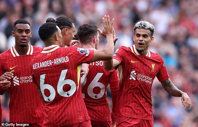 Liverpool en tête de la Premier League