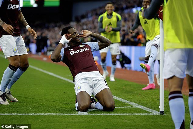 Jhon Duran brille avec Aston Villa