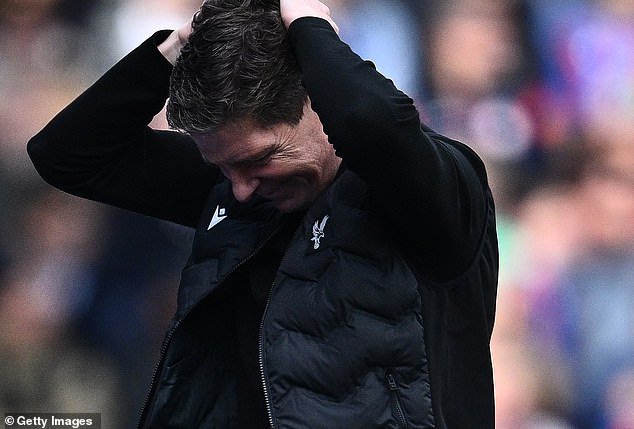 Crystal Palace lutte en bas du classement