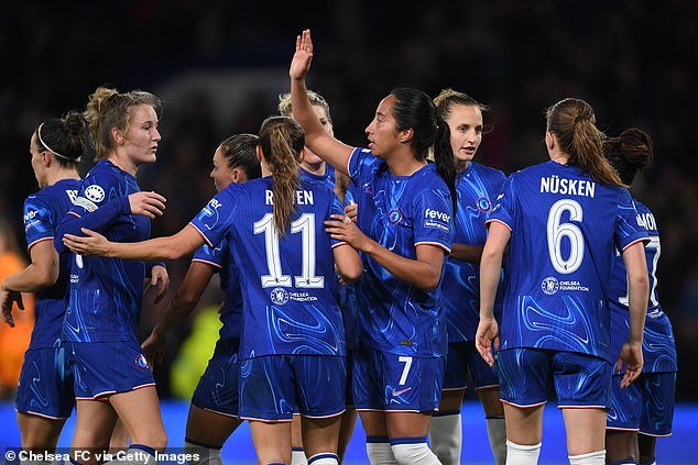 Chelsea a eu trois buteurs différents lors de cette rencontre.