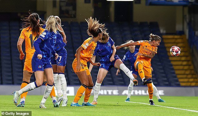 Sjoeke Nusken a ouvert le score pour Chelsea.