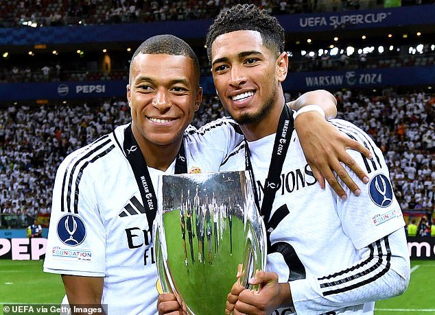 Real Madrid en tête avec la plus haute valeur d'équipe (£1.45bn)