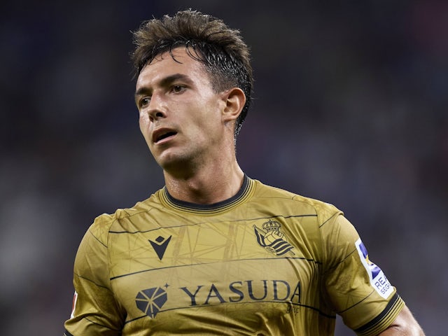 Martin Zubimendi en action le 24 août 2024