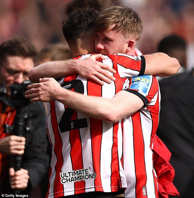 Tommy Doyle a joué avec Baldock lors de la saison de promotion de Sheffield United