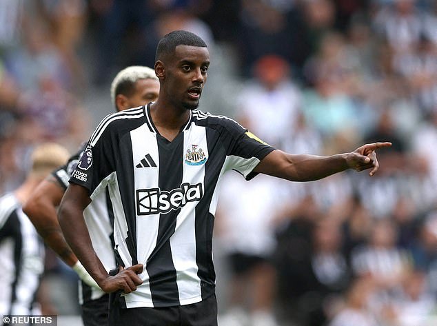 Alexander Isak pourrait revenir contre Brighton