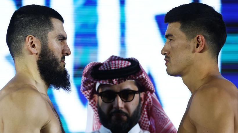 Artur Beterbiev and Dmitry Bivol face off