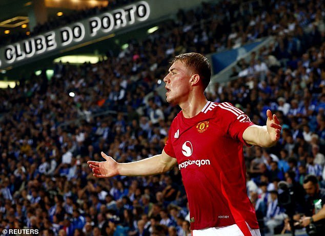 Hojlund a admis avoir perdu du poids en raison de sa récupération après une blessure