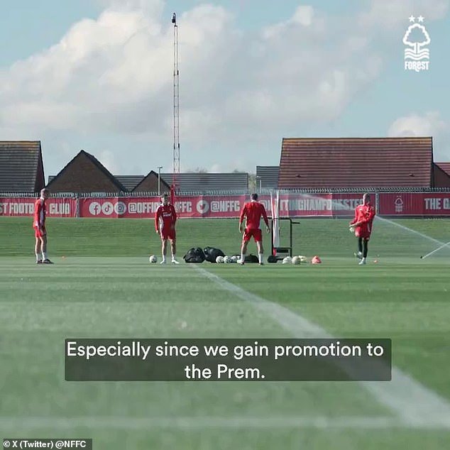 Nouveaux terrains d'entraînement depuis la promotion