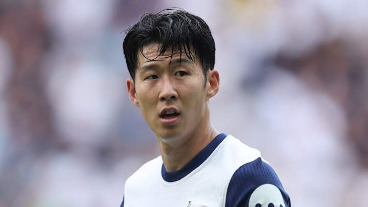Son Heung-Min à l'entraînement