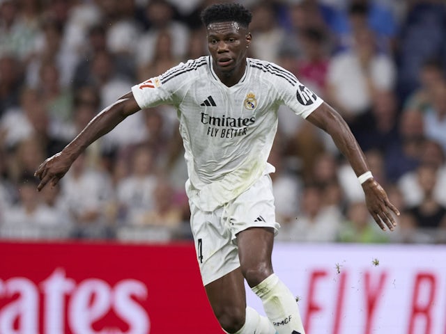 Aurelien Tchouameni avec le Real Madrid