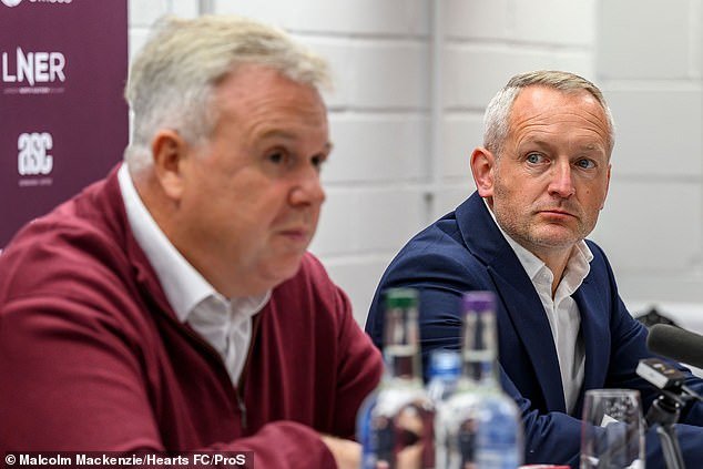 Andrew McKinlay, directeur général des Hearts, a déclaré que le nouveau dirigeant était soutenu par les données