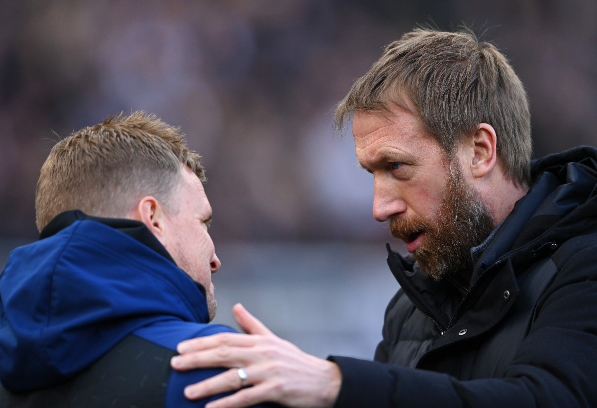 Eddie Howe et Graham Potter