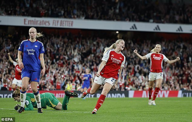 Arsenal remporte son premier match de la Ligue des Champions