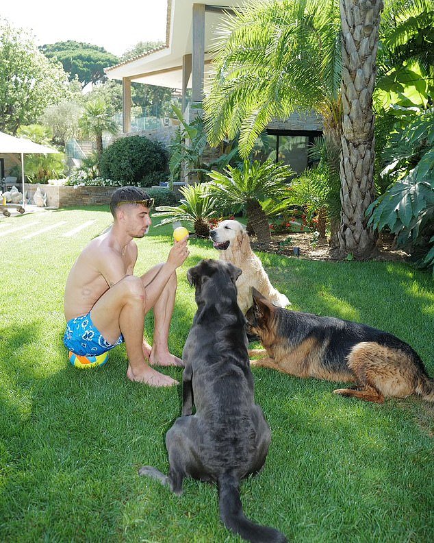 Havertz est une personne orientée vers la famille, aimant passer du temps chez lui.