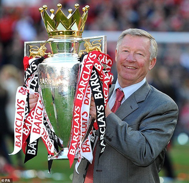 Sir Alex Ferguson lors de son apogée comme entraîneur de Manchester United