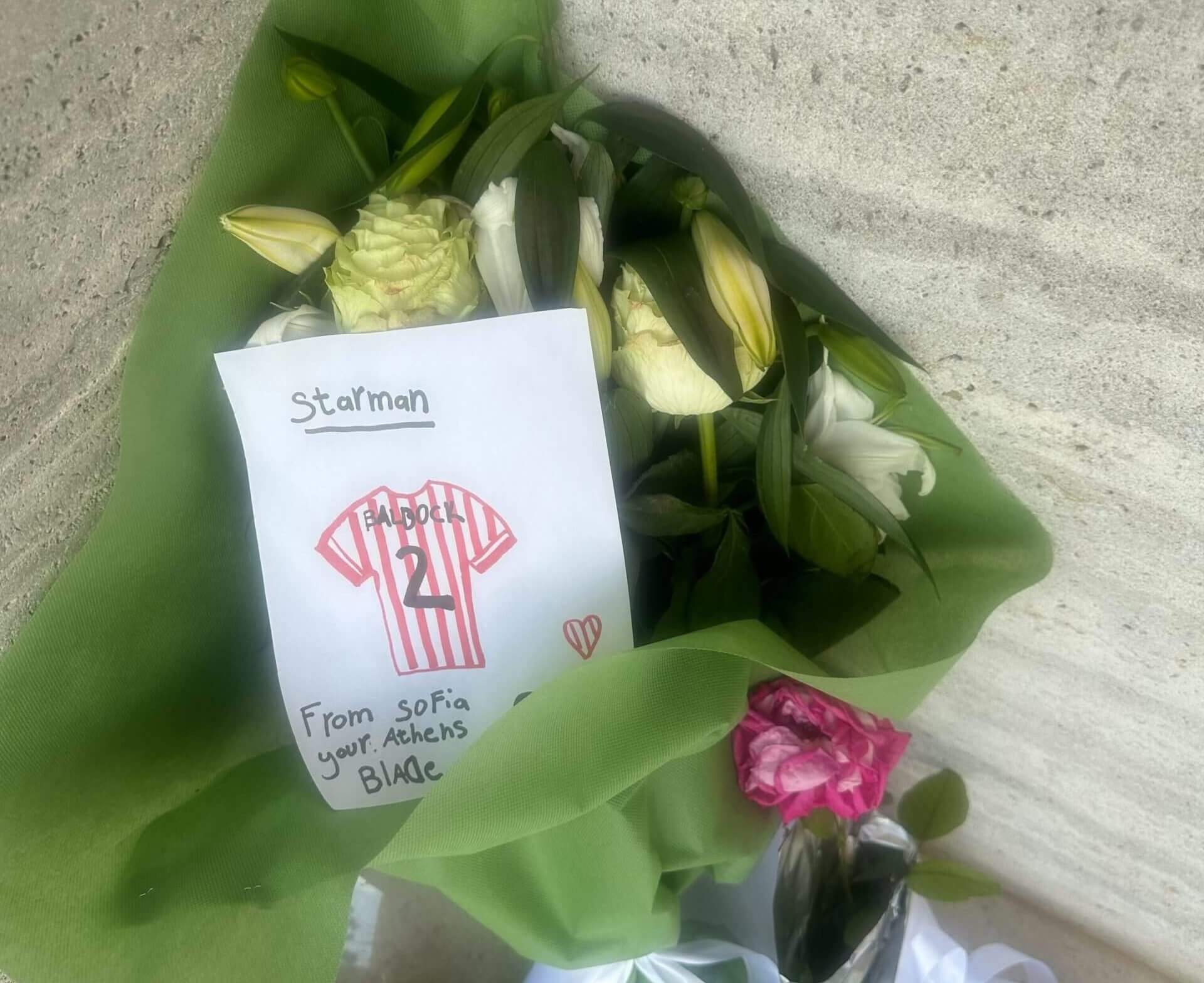 Commémoration de George Baldock