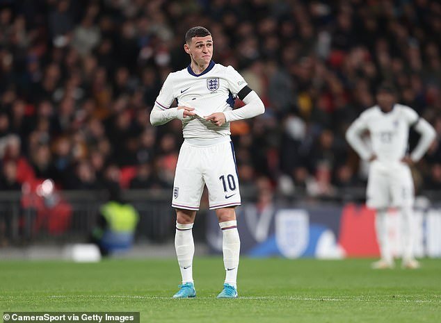 Phil Foden performance internationale