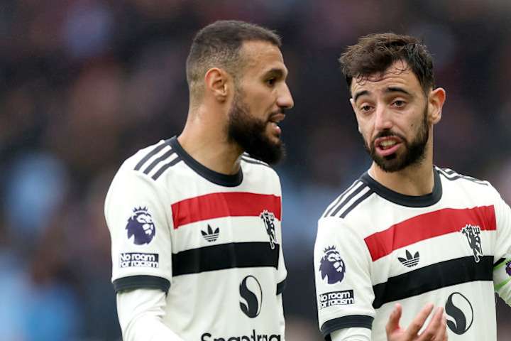 Noussair Mazraoui, Bruno Fernandes