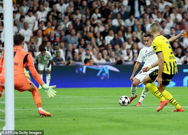 Lucas Vazquez marque le but de la victoire pour le Real Madrid