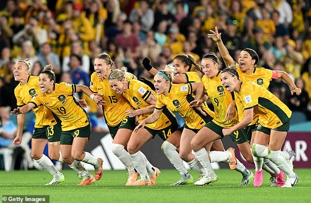 Les Matildas lors de la Coupe du Monde