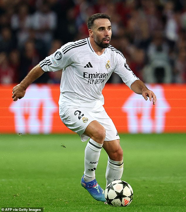 Dani Carvajal a également été snobé pour le Ballon d'Or